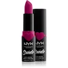 Image de Nyx Professional Makeup Suede Matte Lipstick Rouge Ã LÃ¨vres Mat Teinte 12 Clinger 3.5 G