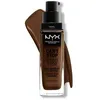 Image de Nyx Professional Makeup - Can't Stop Won't Fond De Teint Liquide Couvrant Tenue 24h Waterproof, Fini Mat Fond De Teint Liquide Longue Tenue - Chestnut 30 Ml