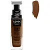 Image de Nyx Ne peut pas Stop Ne le fera pas Stop Fond de teint couvrance totale Noyer 30 ml