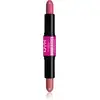 Image de NYX Bâton de maquillage professionnel Wonder Stick Blush Crayon double pour contouring couleur 01 pêche clair et bébé Pink 2x4 g