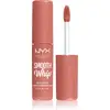 Image de NYX Rouge à lèvres effet velours mat Smooth Whip Professional Makeup, effet lissant, couleur 22 joues, 4 ml