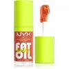 Image de NYX Huile à lèvres professionnelle Fat Drip Lip Oil Color 06 Follow Back 4,8 ml