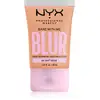 Image de NYX Fond de teint hydratant floutant Bare With Me, couleur 06 Beige doux, 30 ml