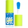 Image de NYX Maquillage professionnel gras Oil Huile à lèvres Chillz effet rafraîchissant Couleur Menthe poivrée polaire 4,8 ml