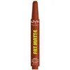 Image de Rouges à lèvres Nyx Professional Make Up  Rouge À Lèvres Fat Matte beary Nude 2 G P32649495