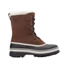 Image de Sorel - Après-skis chauds et imperméables - Caribou WP Bruno pour Homme en Cuir - Taille 40 - Marron