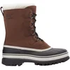 Image de Sorel - Après-skis chauds et imperméables - Caribou Men Bruno pour Homme en Cuir - Taille 42 - Marron