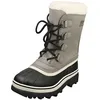 Image de Bottes Sorel Caribou Waterproof Femme - Cuir Et SynthÃ©tique, Gris CendrÃ© - 38