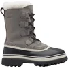 Image de Sorel - Après-skis chauds et imperméables - Caribou WP W Shale Stone pour Femme en Cuir - Taille 40,5 - Gris
