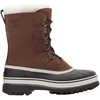 Image de Sorel - Après-skis chauds et imperméables - Caribou WP Bruno pour Homme en Cuir - Taille 41,5 - Marron