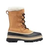 Image de Sorel - Après-skis chauds et imperméables - Caribou WP W Buff pour Femme en Cuir - Taille 39,5 - Marron