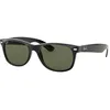 Image de Lunette De Soleil Rectangulaire Ray-Ban Noir - M