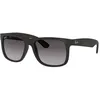 Image de Lunette De Soleil Rectangulaire Ray-Ban Noir - M
