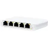 Image de Ubiquiti UniFi Switch USW Flex Mini - Commutateur - intelligent - 4 x 10/100/1000 + 1 x 10/100/1000 (PoE+) - de bureau - PoE+ (pack de 5)