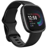 Image de Fitbit Versa 4 - 40 mm - graphite - Montre connectÃ©e avec bracelet - noir - taille du bracelet : S/L - Bluetooth, NFC