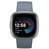 Image de Fitbit Versa 4 - 40 mm - platine - Montre connectÃ©e avec bracelet - bleu cascade - taille du bracelet : S/L - Bluetooth, NFC