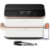 Image de Cosori Dual Blaze Twinfry Chef Edition Double 10 L Autonome 2800 W Friteuse d'air chaud Or rose, Blanc