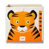 Image de Cube De Rangement Tigre 33 X 33 Cm