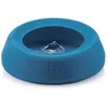 Image de Kurgo Wander Splash-Free Bol D Eau Croquettes Portable Sans Ãclaboussures Pour Chien 0 7 Litre Accessoires De Voyages Pour Animaux Sans Bpa Bleu