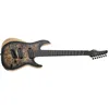 Image de Schecter Reaper 7 - Guitare Ãlectrique 7 Cordes - Charcoal Burst