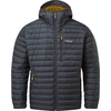 Image de Rab - Doudoune chaude en duvet - Microlight Alpine Jacket Beluga pour Homme - Taille M - Gris