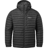 Image de Rab - Doudoune chaude en duvet - Microlight Alpine Jacket Black pour Homme - Taille M - Noir