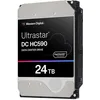Image de WD Ultrastar DC HC590 0F65642 - Disque dur - Centre de donnÃ©es - chiffrÃ© - 24 To - interne - 3.5" - SATA 6Gb/s - 7200 tours/min - mÃ©moire tampon : 512 Mo - Self-Encrypting Drive (SED)