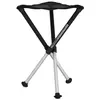 Image de Walkstool Comfort 55 Tabouret De Camping 3 Pieds Noir