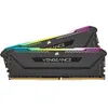 Image de CORSAIR Vengeance RGB PRO SL - DDR4 - kit - 16 Go: 2 x 8 Go - DIMM 288 broches - 3200 MT/s / PC4-25600 - CL16 - 1.35 V - mÃ©moire sans tampon - non ECC - noir