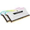 Image de CORSAIR Vengeance RGB PRO SL - DDR4 - kit - 32 Go: 2 x 16 Go - DIMM 288 broches - 3200 MT/s / PC4-25600 - CL16 - 1.35 V - mÃ©moire sans tampon - non ECC - blanc