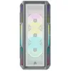 Image de CORSAIR iCUE 5000T RGB - Mid tower - ATX Ã©tendu - panneau latÃ©ral fenÃªtrÃ© (verre trempÃ©) - pas d'alimentation (ATX) - blanc - USB/Audio