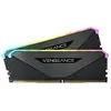 Image de CORSAIR Vengeance RGB RT - DDR4 - kit - 32 Go: 2 x 16 Go - DIMM 288 broches - 3200 MT/s / PC4-25600 - CL16 - 1.35 V - mÃ©moire sans tampon - non ECC - noir