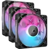 Image de Corsair iCUE LINK RX120 RGB Boitier PC Ventilateur 12 cm Noir 3 piÃ¨ce(s)