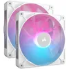 Image de Corsair iCUE LINK RX140 RGB Boitier PC Ventilateur 14 cm Blanc 2 piÃ¨ce(s)