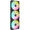 Image de Corsair iCUE LINK LX120 RGB Boitier PC Ventilateur 12 cm Noir 3 piÃ¨ce(s)