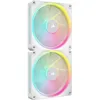 Image de Corsair CO-9051032-WW systÃ¨me de refroidissement d'ordinateur Boitier PC Ventilateur 14 cm Blanc 2 piÃ¨ce(s)