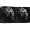 Image de CORSAIR ModÃ¨le du produit : Lot de 2 Ventilateurs de boitier iCue Link RX Max - 14cm (Noir)