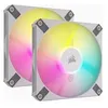 Image de Corsair Icue Af120 Rgb Slim 2er Wh 120mm Co-9050165-ww