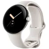 Image de Google Pixel Watch - Argent poli - Montre connectÃ©e avec bracelet - fluoroÃ©lastomÃ¨re - craie - taille du bracelet : L - 32 Go - Wi-Fi, NFC, Bluetooth - 36 g