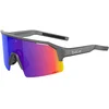 Image de Bollé - Lunettes de soleil - C-Shifter Titanium Matte - Volt Ultraviolet en Nylon - Gris