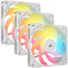 Image de Corsair RS120-R ARGB Boitier PC Ventilateur 12 cm Blanc 3 piÃ¨ces