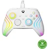 Image de Turtle Beach Afterglow Wave Controller Blanc Manette de jeu RGB filaire - Licence pour Xbox Series XS, Xbox One et Windows - Boutons programmables, gachettes Ã  effet Hall, commandes audio