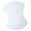 Image de Lot de 6 planches de carton blanc - 15,2 x 33 cm