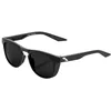 Image de Lunettes de soleil 100% SLENT (Soft Tact Black - Grey PEAKPOLAR Lens)