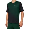 Image de 100% Celium Maillot De VÃ©lo Ã Manches Courtes, Noir-Vert, Taille Xl Pour Hommes