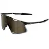 Image de Lunettes de soleil 100% HYPERCRAFT (Matt Black - Soft gold Mirror Lens)