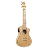 Image de Ortega Runab-Cc Bamboo Series Concert Size Ukulele Natural Ukul?L? Concert ?Lectro-Acoustique Avec Housse