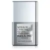 Image de Nails Inc. Vernis à ongles Mirror Chrome à la brillance intense, couleur Argent Servi 14 ml