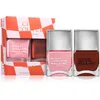 Image de Nails Inc. Coffret de vernis à ongles Check Couture : vernis Harrington Gardens 14 ml + vernis Model Behaviour 14 ml