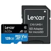 Image de Carte mÃ©moire SD 128 Go Lexar 633x High Performance A1 Video Class V30 UHS-I U3 Class10 SDXC UHS-I